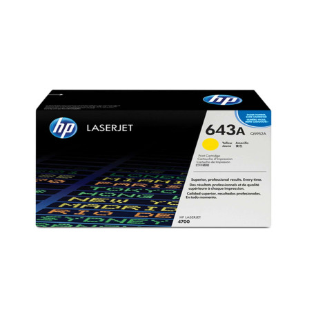 Hp - Toner originale - 643A - Giallo - Q5952A - 10.000 pag