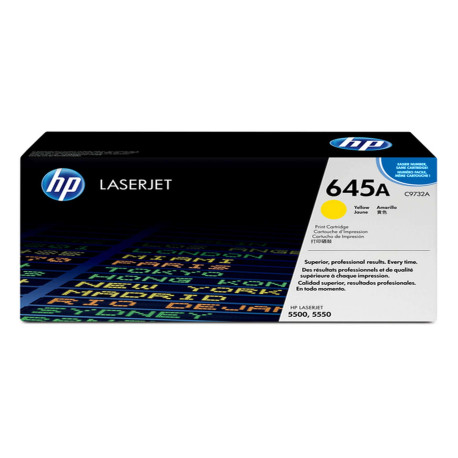 Hp - Toner originale - 645A - Giallo - C9732A - 12.000 pag