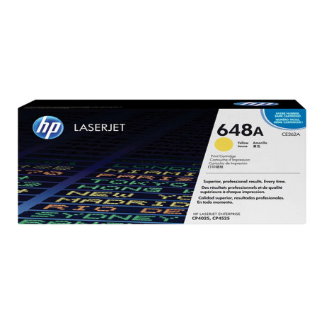 Hp - Toner originale - 648A - Giallo - CE262A - 11.000 pag
