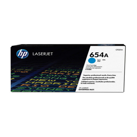 Hp - Toner originale - 654A - Ciano - CF331A - 15.000 pag