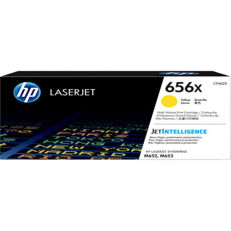 Hp - Toner originale - 656X - Giallo - CF462X - 22.000 pag