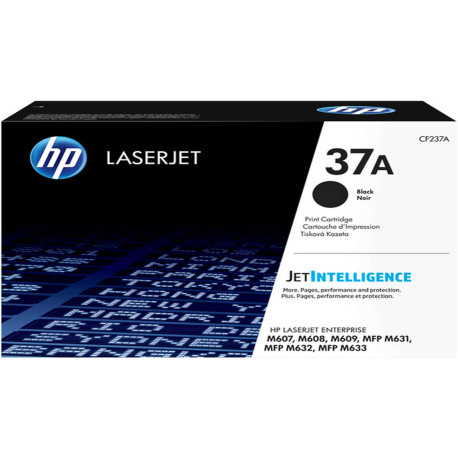 Hp - Toner originale- 37A - Nero - CF237A - 11.000 pag