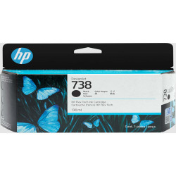 Hp originale - Cartuccia Ink DesignJet 738 - Nero - 498N4A - 130ml