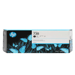Hp originale - Cartuccia Ink DesignJet 738 - Nero - 498N8A - 300ml