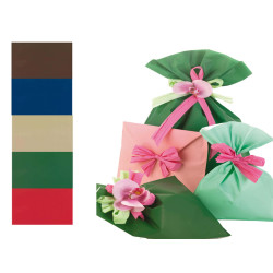 Busta regalo Mat Pearly A - 16 x 25 cm - 40 micron - PPL - assortimento 5 colori assortiti - PNP - conf. 100 pezzi