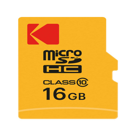Kodak - Micro SDHC Class 10 Extra - EKMSDM16GHC10CK - 16GB
