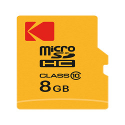 Kodak - Micro SDHC Class 10 Extra - EKMSDM8GHC10CK - 8 GB
