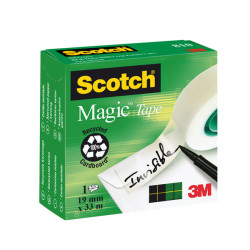 Nastro adesivo Magic 810 - 19 mm x 33 m - acrilico - trasparente - Scotch