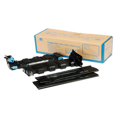 Konica Minolta - Scatola 2 vaschette recupero Toner - C/M/Y 9.000 pag / K 36.000 pag