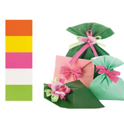 Busta regalo Mat Pearly B - 35 x 50 cm - 40 micron - PPL - assortimento 5 colori - PNP - conf. 100 pezzi