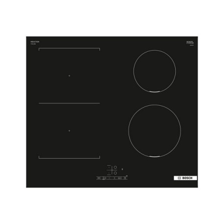 Bosch Serie | 4 PVS611BB6E - Piano cottura a induzione - 4 piastre - Nicchia - larghezza: 56 cm - prof. 49 cm - nero - senza co