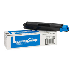 Kyocera - Toner - Ciano - TK-580C - 1T02KTCNL0 - 2.800 pag