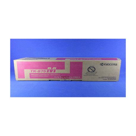 Kyocera - Toner - Magenta - TK-875M - 1T05JNBNL0 - 26.500 pag