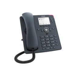 snom D140 - Telefono VoIP - 3-way capacità di chiamata - SIP - 2 righe - grigio ardesia