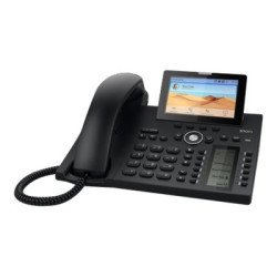 snom D385N - Telefono VoIP con ID chiamante - 3-way capacità di chiamata - SIP, RTCP, RTP, SRTP, SRTCP, SIP over TLS, RTCP-XR, 