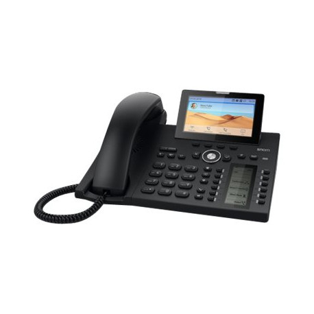 snom D385N - Telefono VoIP con ID chiamante - 3-way capacità di chiamata - SIP, RTCP, RTP, SRTP, SRTCP, SIP over TLS, RTCP-XR, 