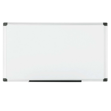 Lavagna magnetica - 100 x 150 cm - superficie in acciao laccato - cornice in alluminio - bianco - Starline