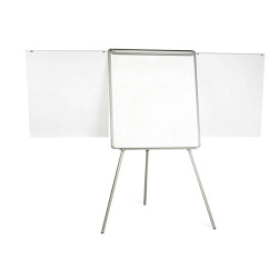 Lavagna portablocco con bracci estensibili - 70 x 102 cm - bianco - Starline
