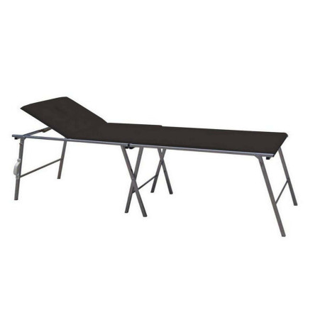 Lettino per Massaggio Pieghevole in alluminio cromato cm 60 x 90 x 15