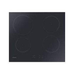 Candy CITT642C/E1 - Piano cottura a induzione - 4 piastre - Nicchia - larghezza: 56 cm - prof. 49 cm - nero