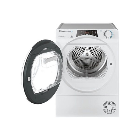 Candy RapidÓ ROE H10A2TCEX-S - Asciugatrice WiFi - larghezza: 59.6 cm - prof. 58.5 cm - altezza: 85 cm - caricamento frontale -