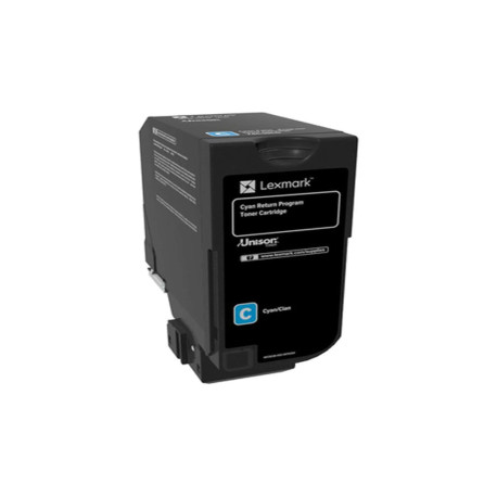 Lexmark - Toner - Ciano - 74C20C0 - return program - 3.000 pag