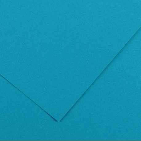 Foglio Colorline - 70x100 cm - 220 gr - blu primario - Canson