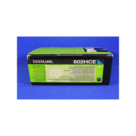 Lexmark - Toner - Ciano - 80C2HCE - 3.000 pag