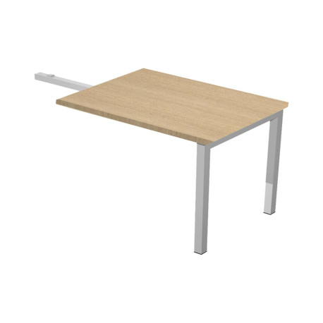 Allungo reversibile dx/sx Easy Plus - 80 x 60 x 72,5 cm - Rovere