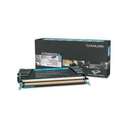 Lexmark - Toner - Ciano - C734A1CG - return program - 6.000 pag