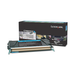 Lexmark - Toner - Ciano - C748H1CG - return program - 10.000 pag