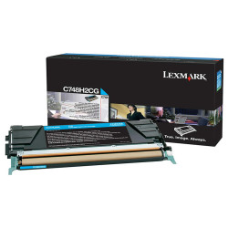 Lexmark - Toner - Ciano - C748H2CG - non return program - 10.000 pag