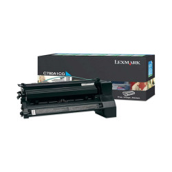 Lexmark - Toner - Ciano - C780A1CG - return program - 6.000 pag