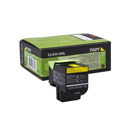 Lexmark - Toner - Giallo - 70C20Y0 - return program - 1.000 pag