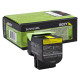 Lexmark - Toner - Giallo - 80C20Y0 - return program - 1.000 pag