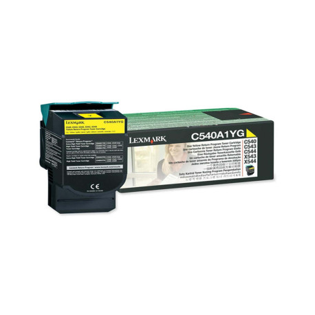 Lexmark - Toner - Giallo - C540A1YG - return program - 1.000 pag