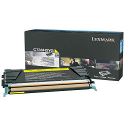Lexmark - Toner - Giallo - C736H2YG - non return program - 10.000 pag