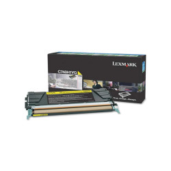 Lexmark - Toner - Giallo - C748H1YG - return program - 10.000pag