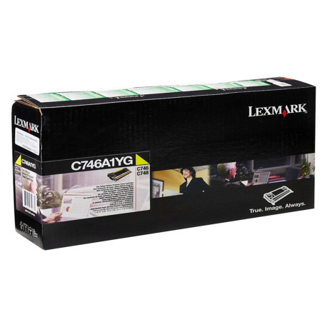 Lexmark - Toner - Giallo - X746A1YG - return program - 7.000 pag