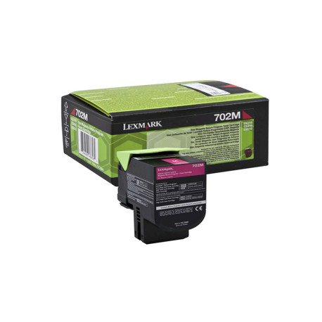 Lexmark - Toner - Magenta - 70C20M0 - return program - 1.000 pag