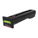 Lexmark - Toner - Magenta - 72K2XM0 - return program - 22.000 pag