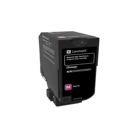 Lexmark - Toner - Magenta - 74C2HM0 - return program - 12.000 pag