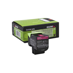 Lexmark - Toner - Magenta - 80C20M0 - return program - 1.000 pag
