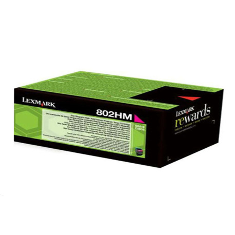 Lexmark - Toner - Magenta - 80C2HM0 - return program - 3.000 pag
