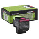 Lexmark - Toner - Magenta - 80C2SM0 - return program - 2.000 pag