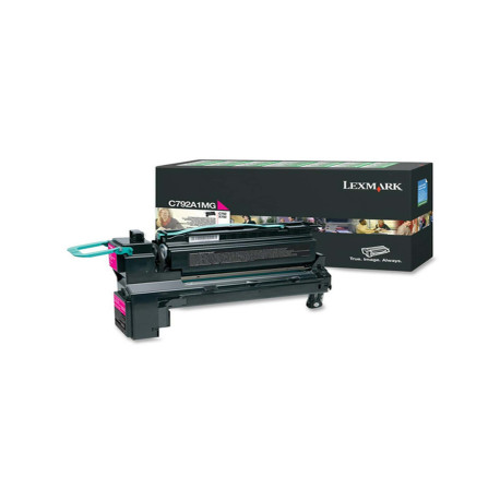 Lexmark - Toner - Magenta - C792A1MG - return program - 6.000 pag