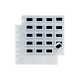 Buste forate Atla F Dia 20 - 22 x 30 cm - PP - porta diapositive 20 spazi 5,5 x 5,5 cm - liscio - Sei Rota - conf. 10 pezzi
