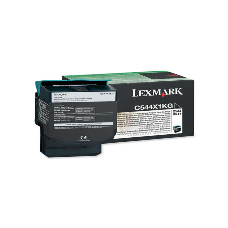 Lexmark - Toner - Nero - C544X1KG - return program - 6.000 pag