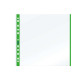 Buste forate con banda colorata - Linear - buccia - 21 x 29,7 cm - verde - Favorit - conf. 10 pezzi