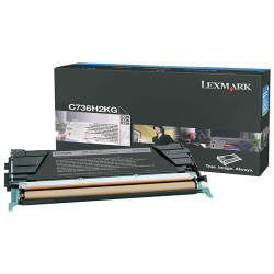 Lexmark - Toner - Nero - C736H2KG - non return program - 12.000 pag